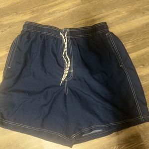 Navy Swim Trunks